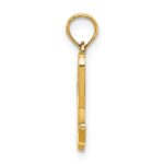 10K Polished L Script Initial Charm - Image 2