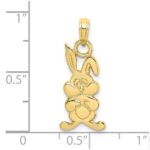 10K Rabbit Charm - Image 3