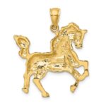 10K 2-D Horse Charm - Image 4
