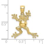10K 2-D Frog w/Pot Belly Charm - Image 3