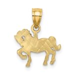 10K Carousel Horse Charm - Image 4
