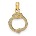 10K Moveable Handcuffs Charm - Image 4