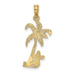 10K Palm Tree w/ Cactus Charm - Image 4