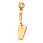 10K 3-D Concrete  Tool Spatula Charm - Image 5