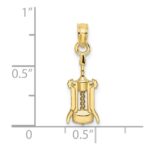 10K Wine Opener Charm - Image 3