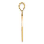 10K Large Tree Of Life In Round Frame Charm - Image 2