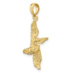 10K 3-D Pelican Flying Charm - Image 5
