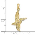 10K 3-D Pelican Flying Charm - Image 3