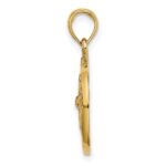 10K 2-D Cut-Out Sand Dollar Charm - Image 2