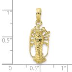 10K Florida Lobster Charm - Image 3
