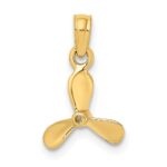 10K 3-D w/ 3 Blades Propeller Charm