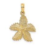 10K Beaded Starfish Charm