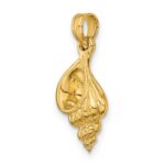 10K 3-D Mini Precious Wentletrap Shell Charm - Image 5