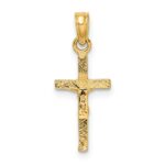 10K Mini Crucifix Charm - Image 4