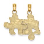 10K BEST FRIENDS Break-A-Part Puzzle Pieces Charm - Image 4
