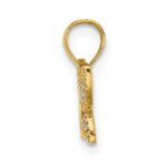 10k w/ Rhodium Mini D/C Butterfly Charm - Image 2