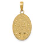 10k Miraculous Medal Pendant - Image 4