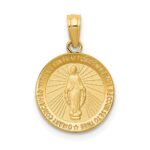 10k Miraculous Medal Pendant