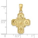 10k 4-Way Medal Pendant - Image 3