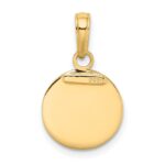 10K Saint Christopher Medal Charm - Image 3