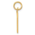 10k Medium Polished Number 7 Charm - Image 2