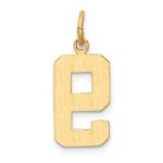 10k Medium Polished Number 9 Charm - Image 4