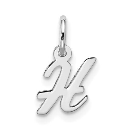 10kw Small Script Initial H Charm