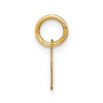 10KY Upper case Letter K Initial Charm - Image 2