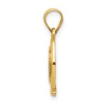 10k Ichthus Fish Charm - Image 2