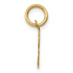 10K Small Fancy Script Initial P Charm - Image 2