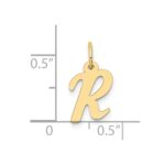 10k Small Script Initial R Charm - Image 3