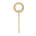 10k Small Block Initial M Charm - Image 2