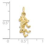 10k Leo Zodiac Charm - Image 3