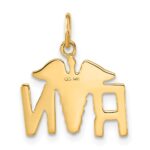 14k RN Registered Nurse Charm - Image 3