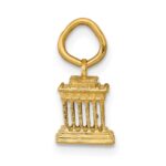14k 3-D Lincoln Memorial Charm - Image 2