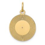 14k Record Album Charm