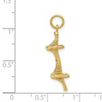 14k 3D MACKINAC Bridge Charm - Image 6