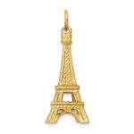 14K  3-D Eiffel Tower Charm