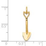 14k 3-D Spade Charm - Image 4