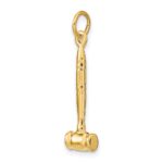 14k 3-D Gavel Charm - Image 5