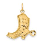 14k Boot with Spur Charm - Image 3