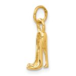 14K  3-D High Heel Stiletto Shoe Charm