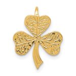 14k Shamrock Chain Slide