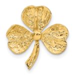 14k Shamrock Chain Slide - Image 3