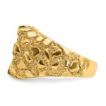 14k IBGoodman Men's Onyx Nugget Complete Ring - Image 5