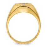 IBGoodman 14k Polished and Satin Men's Ring Mounting - Image 2