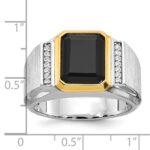 10k Two-Tone Fancy Ring Mounting - Image 2