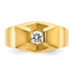 14k IBGoodman Men's 1/3 carat Diamond Complete Ring - Image 6