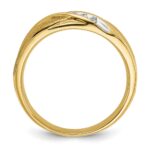 IBGoodman 14k Polished and Satin Men's Ring Mounting - Image 2