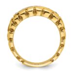 14k IBGoodman Men's Diamond Nugget Ring Mounting - Image 2